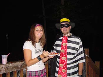 'Punky School Girl' and 'The Hamburgler'.