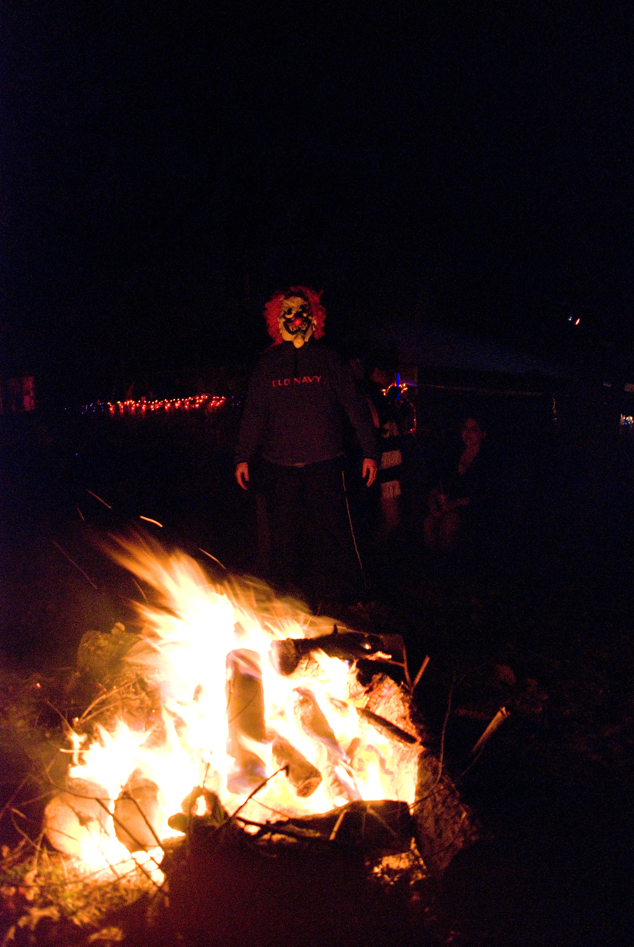 Killer Klown and his fire dance.