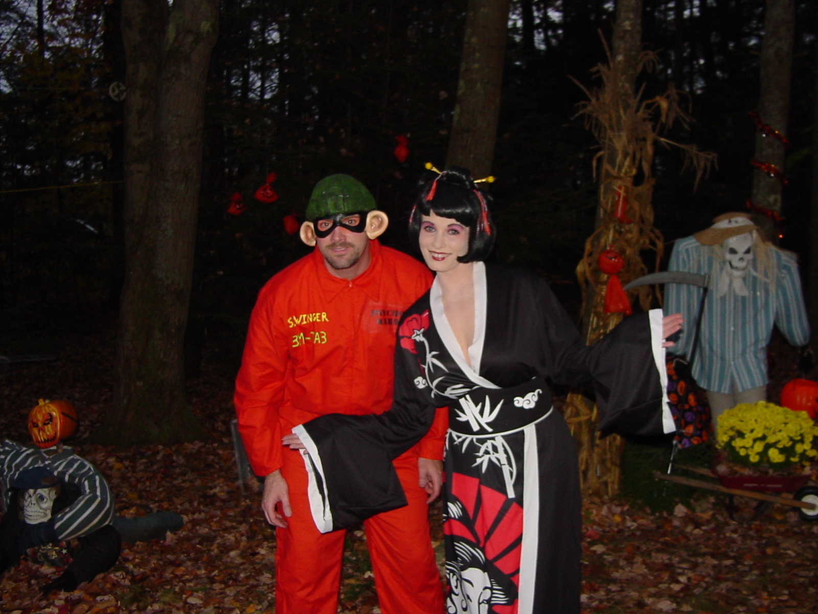 Steve Winger (Psycho Ward Escapee) and Geisha