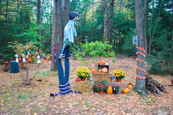 Ghoul De Soleil and Hay Bale