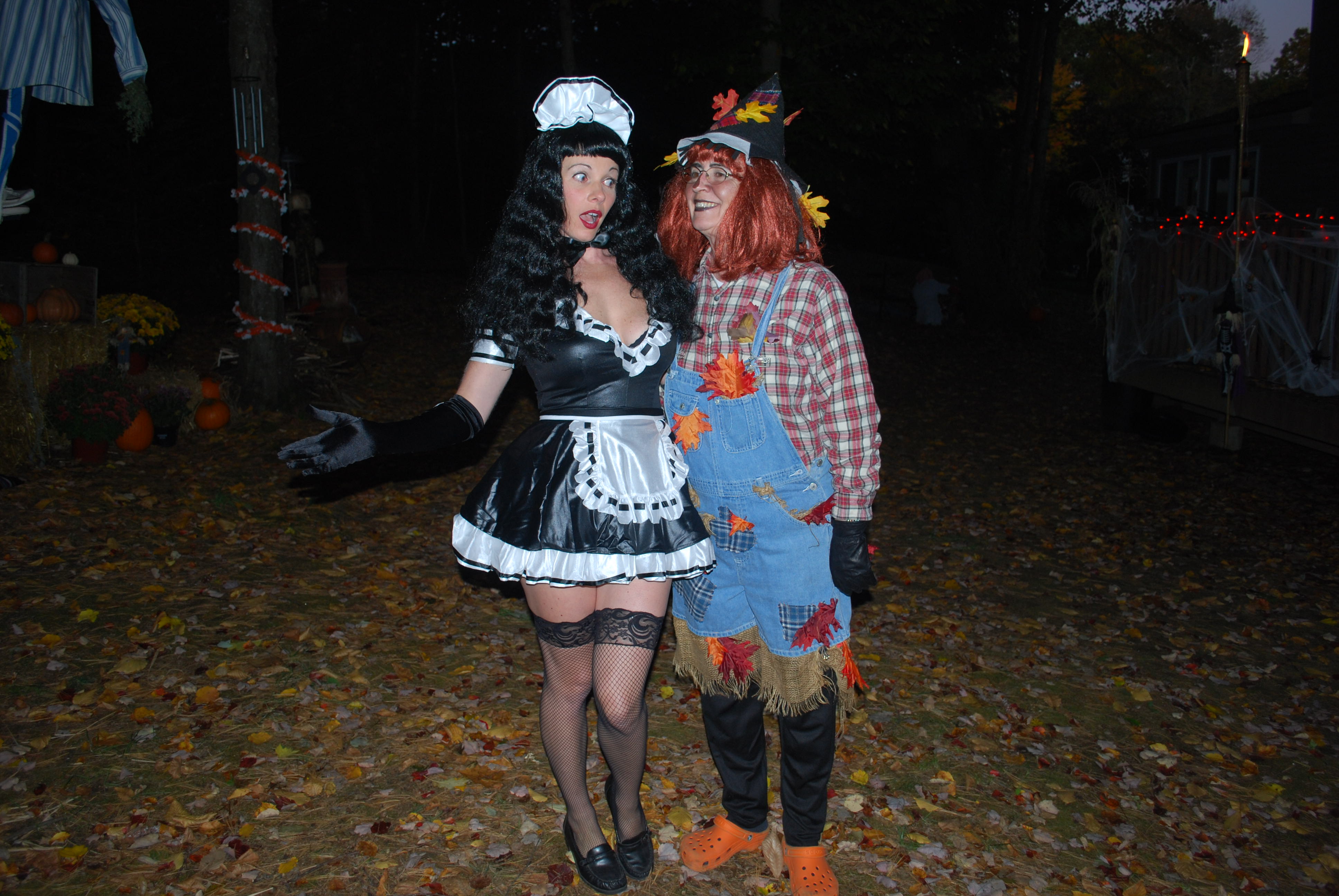 Maid Bettie and Scarecrow