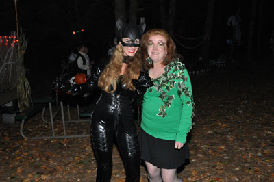 Cat Woman and Poison Ivy